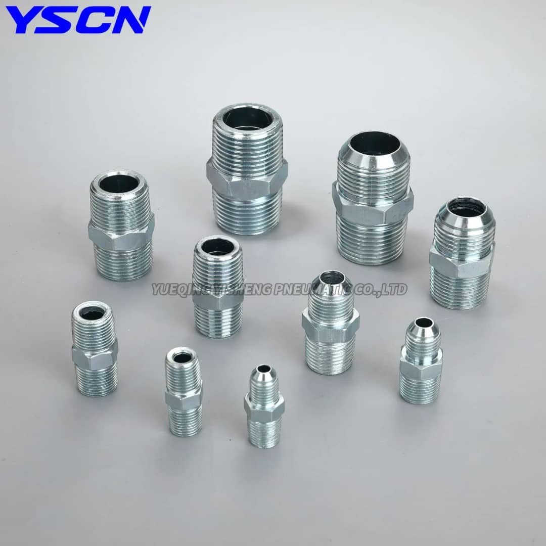 Hydraulic Fitting & Nipple Set